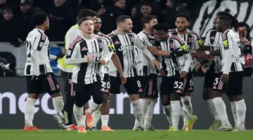 يوفنتوس يحافظ على صدارته بفوز صعب أمام بولونيا رغم الطرد الحاسم 1